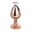 X-CITE GEM PLUG SMALL ROSE GOLD